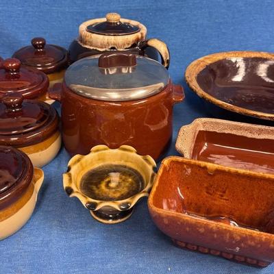 Glazed Stoneware French Onion Soup Bowls and Serving Bowls