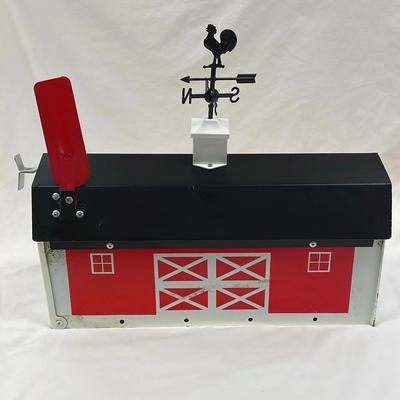 Metal Barn Mailbox