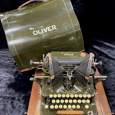 Incredible Vintage Typewriter “The Oliver” 