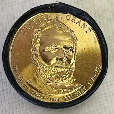 2011 Ulysses S Grant Presidential $1 Coin Rolls