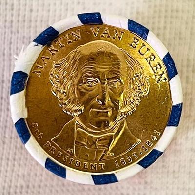 2008 Martin Van Burden Presidential $1 Coin Rolls