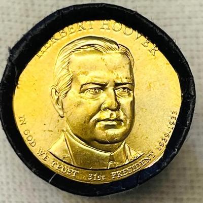 2014 Herbert Hoover Presidential $1 Coin Rolls
