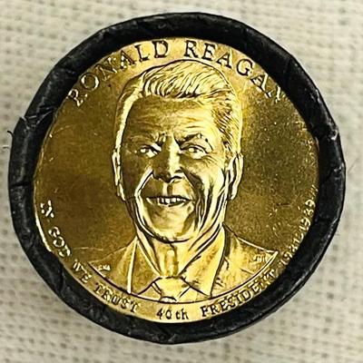 2016 Ronald Reagan Presidential $1 Coin Rolls 