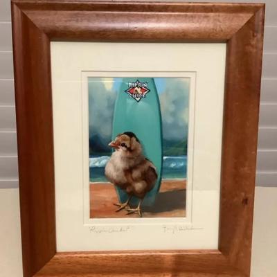 MMP146 Koa Framed “Rippin Chicks II” Picture Print 