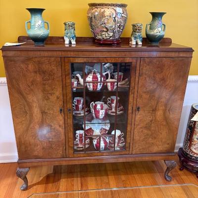 Sale Photo Thumbnail #119: curio cabinet $280
47 X 14 X 44"
