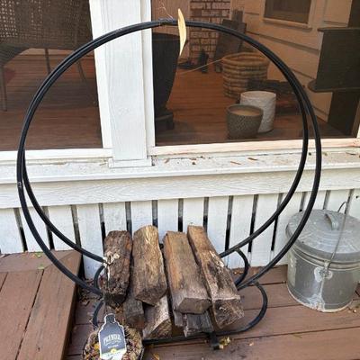 Sale Photo Thumbnail #168: firewood rack $20