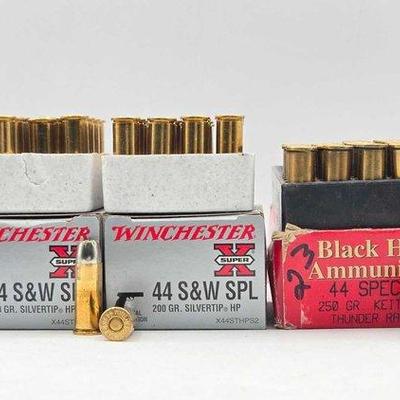 Sale Photo Thumbnail #99: 1356 • approx. (65) rounds of .44 s&w special ammo