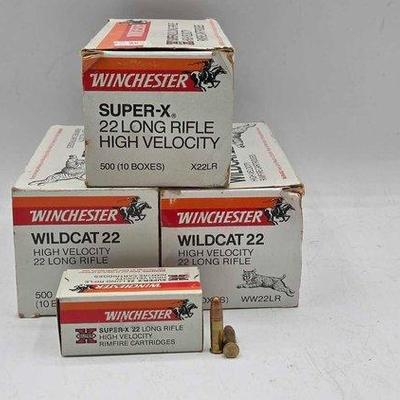 Sale Photo Thumbnail #75: 1308 • approx. (1100) rounds of .22 lr ammo