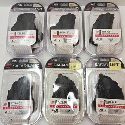 Sale Photo Thumbnail #156: 1916 • (6) paddle:belt loop combo holster