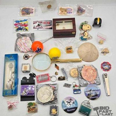 Sale Photo Thumbnail #177: 2110 • collectable spoon, pins & more