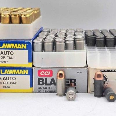 1362 • (200) rounds of .45 auto ammo