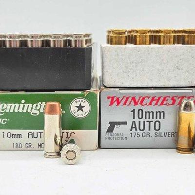 Sale Photo Thumbnail #108: 1374 • new!! approx. (58) rounds of .10mm auto ammo