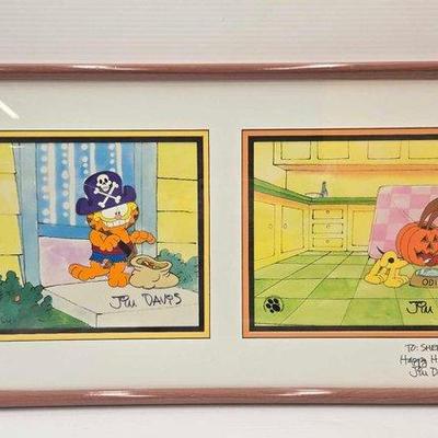 2172 • framed pictures of garfield