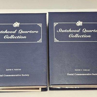 2152 • (2) statehood quarters collection books