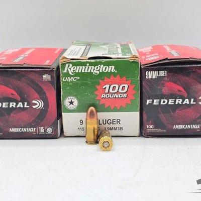 1330 • approx. (281) rounds of 9mm ammo