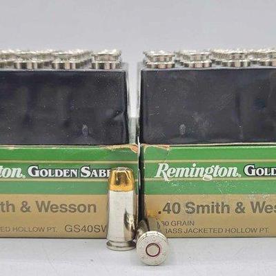 Sale Photo Thumbnail #92: 1342 • new!!! (50) rounds of remington .40 s&w