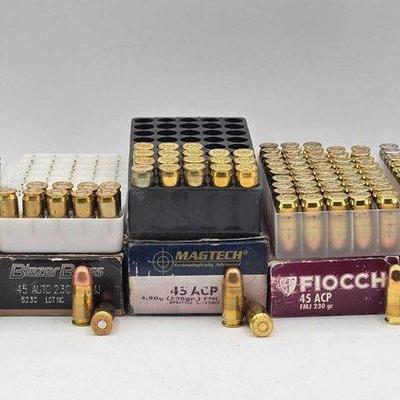 Sale Photo Thumbnail #103: 1364 • new!!! approx. (191) rounds of .45 ammo