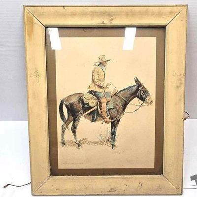 2178 • (1) framed picture