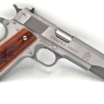 Sale Photo Thumbnail #9: 214 • springfield 1911 a1 .45 semi auto pistol