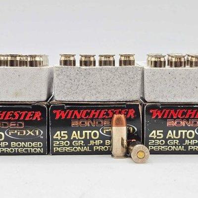 1372 • approx. (38) rounds of winchester .45 auto ammo