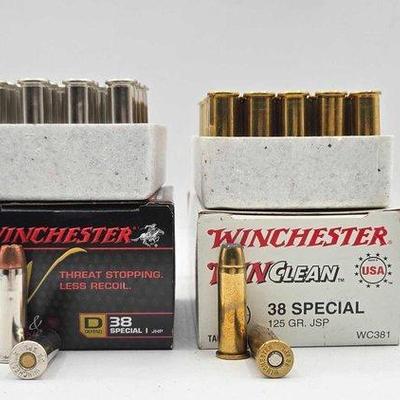 Sale Photo Thumbnail #90: 1338 • new!!! (70) winchester .38 special ammo