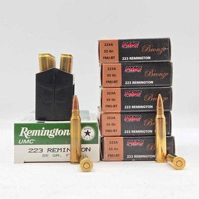 Sale Photo Thumbnail #109: 1376 • new!! approx. (118) rounds of .223 remington ammo