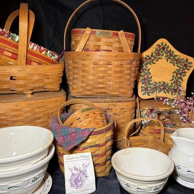 Longaberger Baskets & Pottery