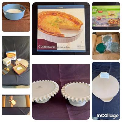 Large Assortment Of Kitchen Items, Including Pampered Chef And Pyrex
