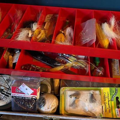 Vintage Fishing Poles, Reels, Tackle