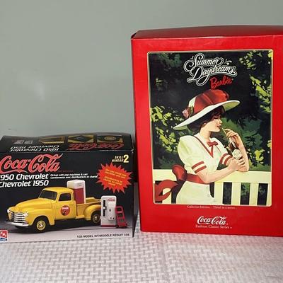 Coke- Summer Daydream Barbie And 1950 Chevy 