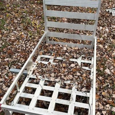 Aluminum Hitch Cargo Carrier W/ Fold Down Ramp 