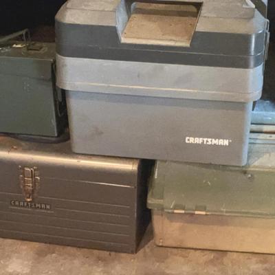 Tool Boxes And Contents 
