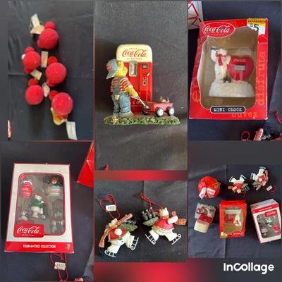 A Collection Of Disney, Keepsake, Coca-Cola Ornaments