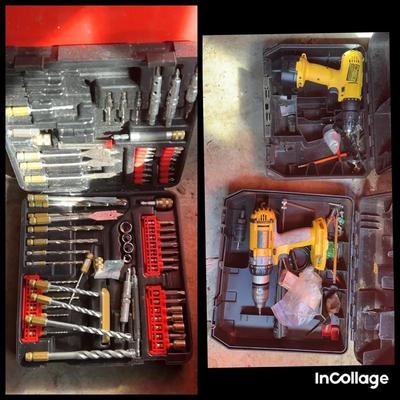 Dewalt Drills and Craftsman Bits 