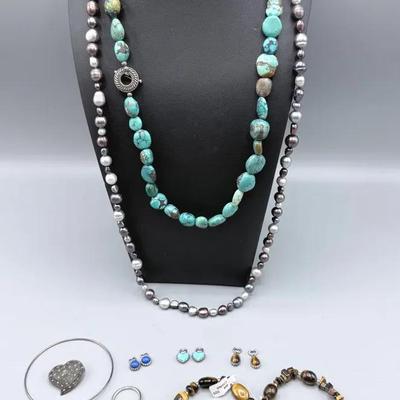 Sterling Silver Mixed Jewelry Lot 