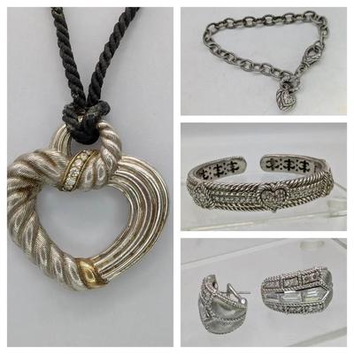 Judith Ripka Sterling Silver Jewelry 