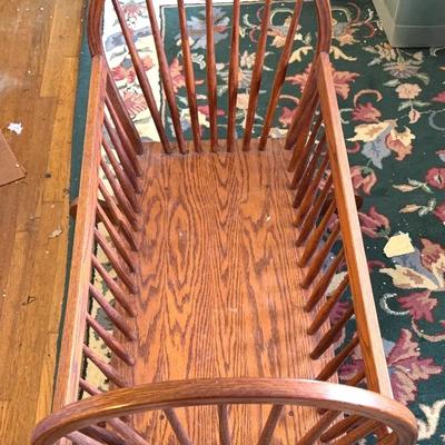 Vintage Baby Rocking Cradle 