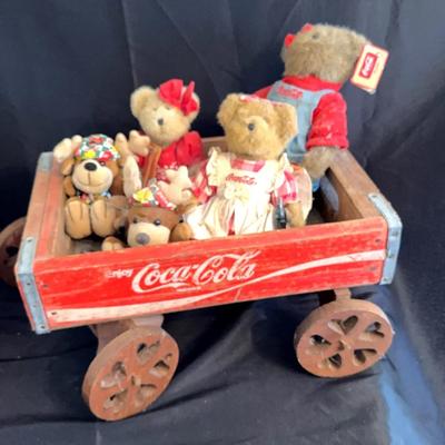 Vintage Coca-Cola Lot, Wagon, Crate and Much More 