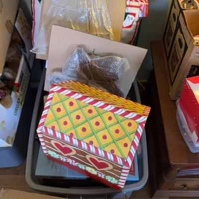 Large Tote Of Mystery Christmas Lot #2