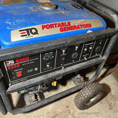 ETQ Model TG52T42 Portable Generator 6000w