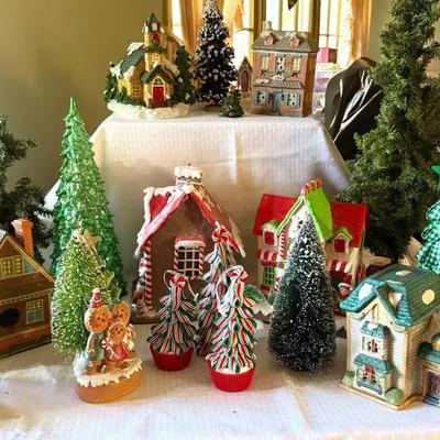Christmas Village Collectibles Houses Entries