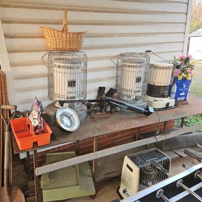 Sale Photo Thumbnail #58: Several Kerosine Heaters