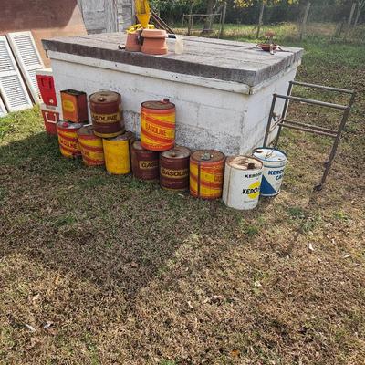 Sale Photo Thumbnail #79: Various Gas Cans