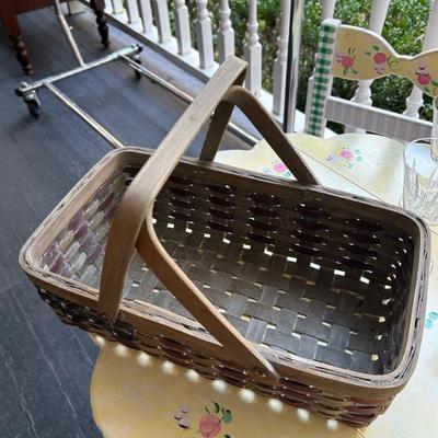 Vintage basket. 