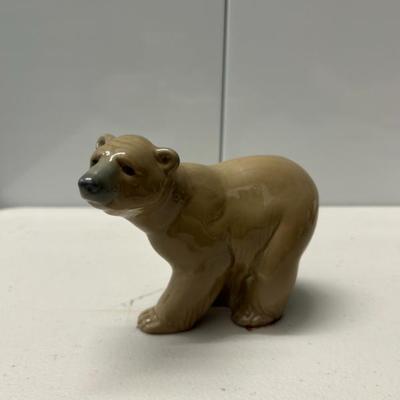 Sale Photo Thumbnail #219: Vintage Lladro porcelain polar bear. 