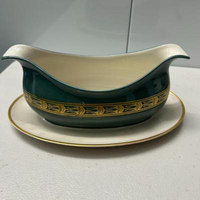 Sale Photo Thumbnail #225: Vintage Franciscan gravy boat "Cimarron" pattern. 