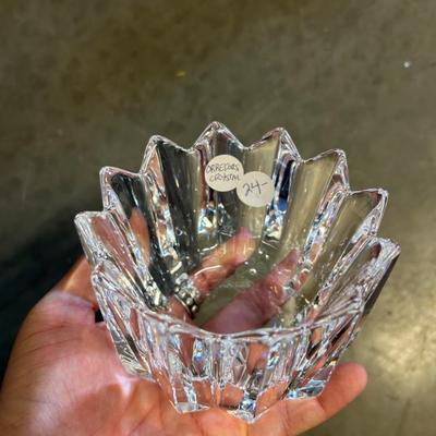 Orrefors Crystal. Heavy! 