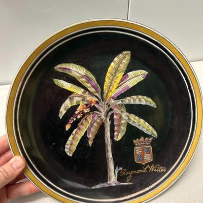 Sale Photo Thumbnail #310: Vintage Raymond Waites plate for Toyo. 