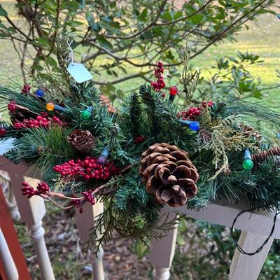 Working lighted centerpiece. 