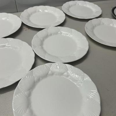 Sale Photo Thumbnail #171: Set of 7 Wedgwood "Oceanside" salad plates. 